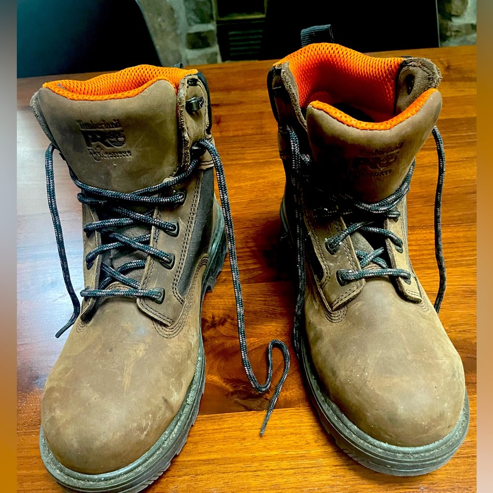 Timberland pro hypercharge 6'' safety toe waterproof - Men’s Brown Size 9.5M